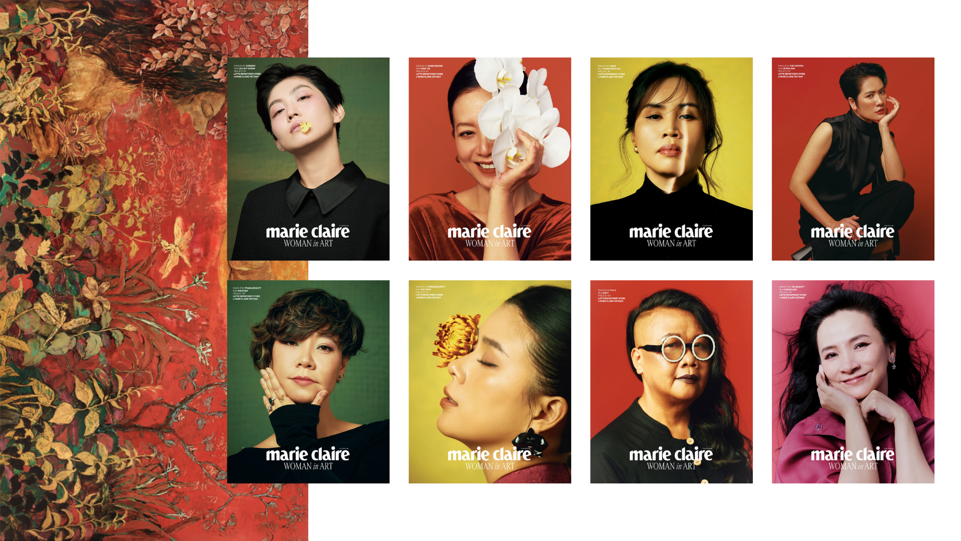 Marie Claire Vietnam x LOTTE Department Store - Women in Art